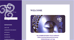 Desktop Screenshot of birgitfelizcarrasco.com