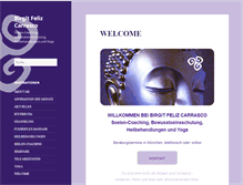 Tablet Screenshot of birgitfelizcarrasco.com